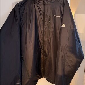 Eddie Bauer Men's Dark Gray Windbreaker